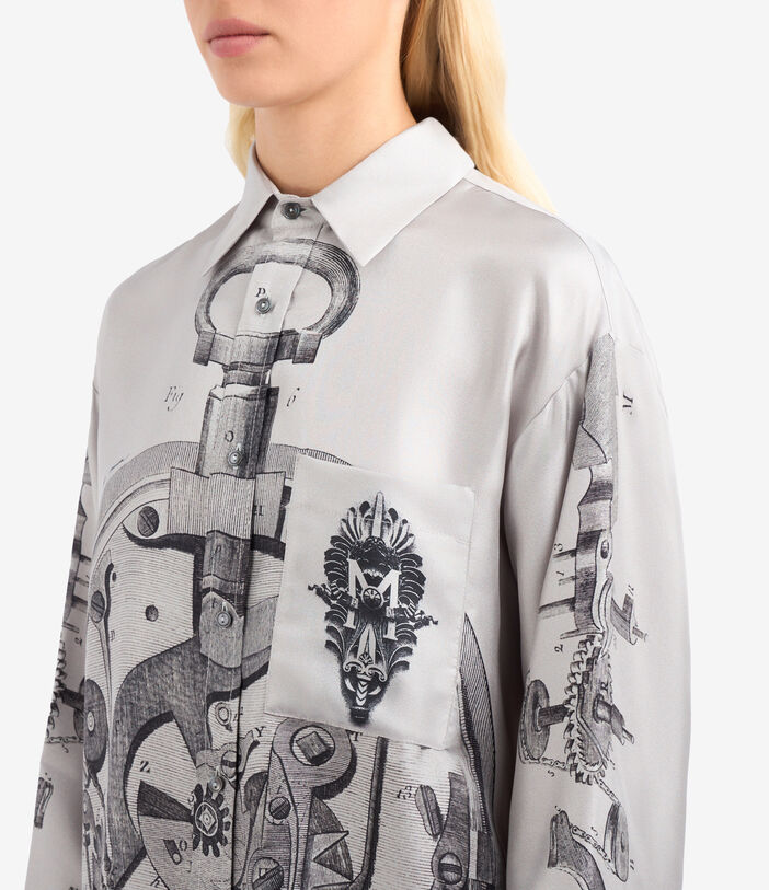 Pierre Louis Mascia ALOEGOTS Longsleeve Shirt Silk Multicolor ALOEGOTSSCML10643SE512525101