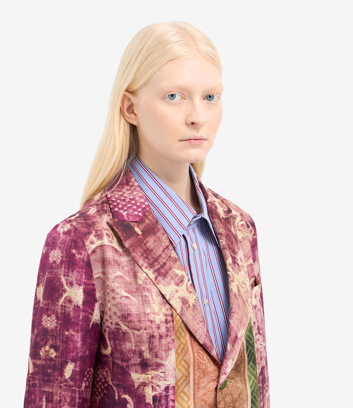 Pierre Louis Mascia CIALDA Coat Silk Pierre Louis Mascia CIALDA Coat Silk RIBES CIALDACPT12107SE516411101