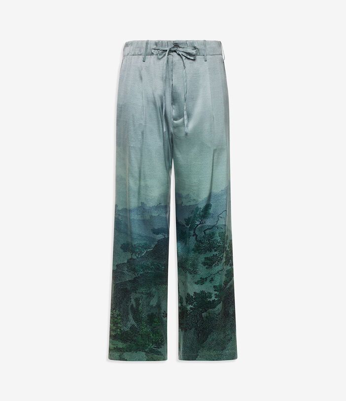 Pierre Louis Mascia ADASTRGUM Trousers Silk Pierre Louis Mascia ADASTRGUM Trousers Silk Multicolor ADASTRGUMSPT12172SE516332101