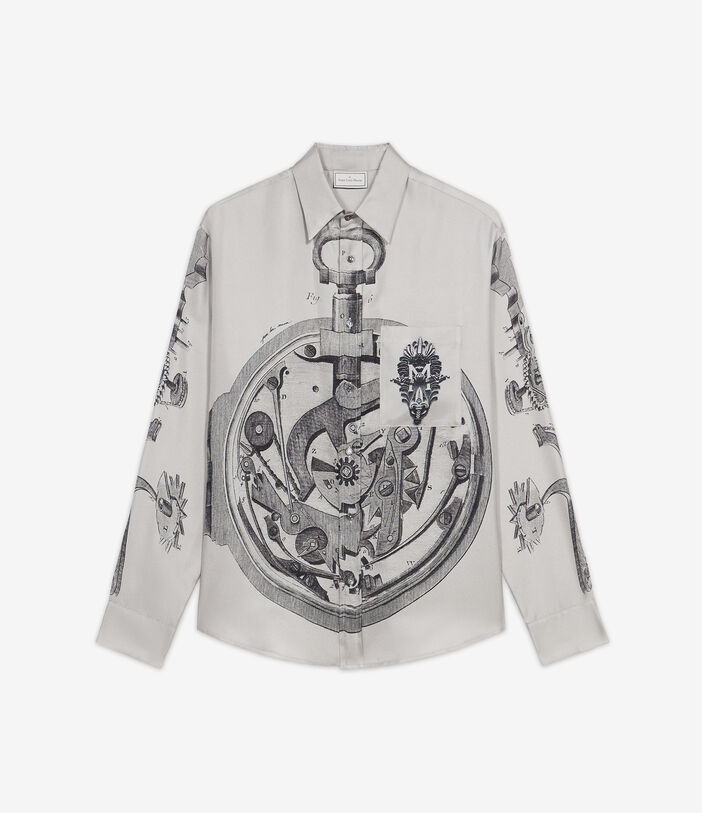 Pierre Louis Mascia ALOEGOTS Longsleeve Shirt Silk Multicolor ALOEGOTSSCML10643SE512525101