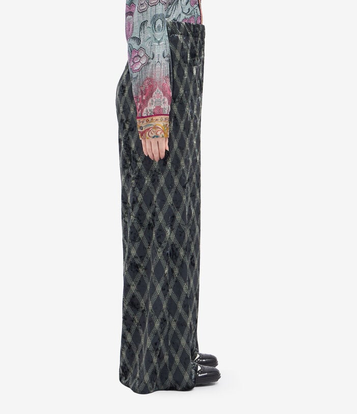 Pierre Louis Mascia RANADA Palazzo Trousers Polyester Pierre Louis Mascia RANADA Palazzo Trousers Polyester Multicolor RANADAPT12697PL144289101