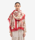 Pierre Louis Mascia ALOEUW Shawl Scarf Silk 135x195 FIORI D&rsquo;ARGILLA ALOEUWSW135X195S4SE517294101