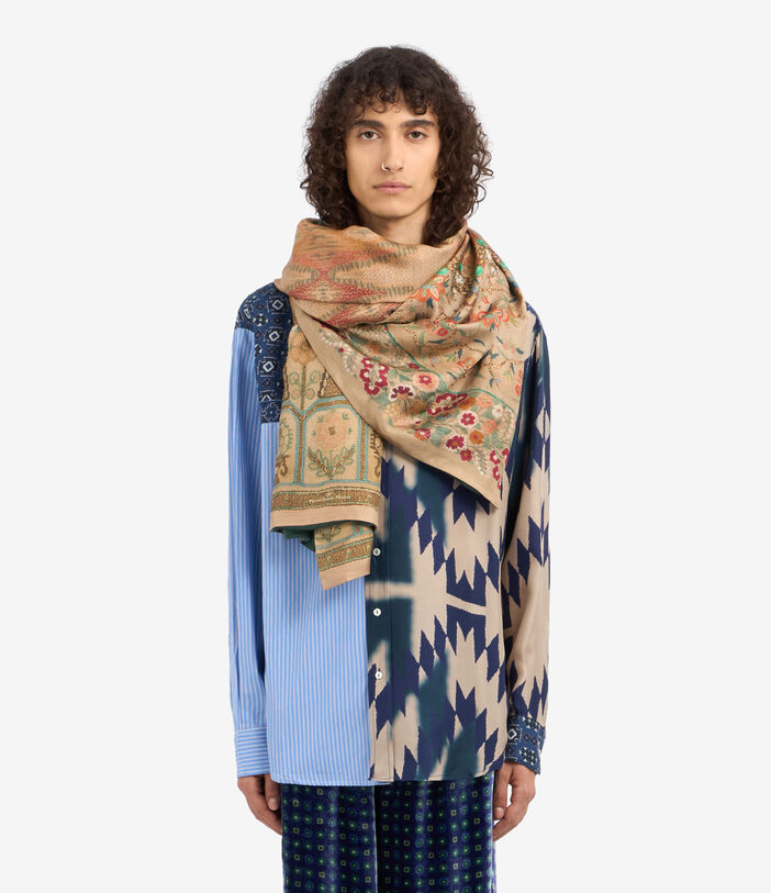 Pierre Louis Mascia ALOEWON Scarf Silk 65x190 Multicolor ALOEWON065X190DSE51234510118