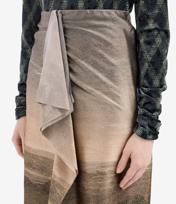 Pierre Louis Mascia ADASTRGUM Skirt Silk Pierre Louis Mascia ADASTRGUM Skirt Silk Multicolor ADASTRGUMSGO11827SE516339101