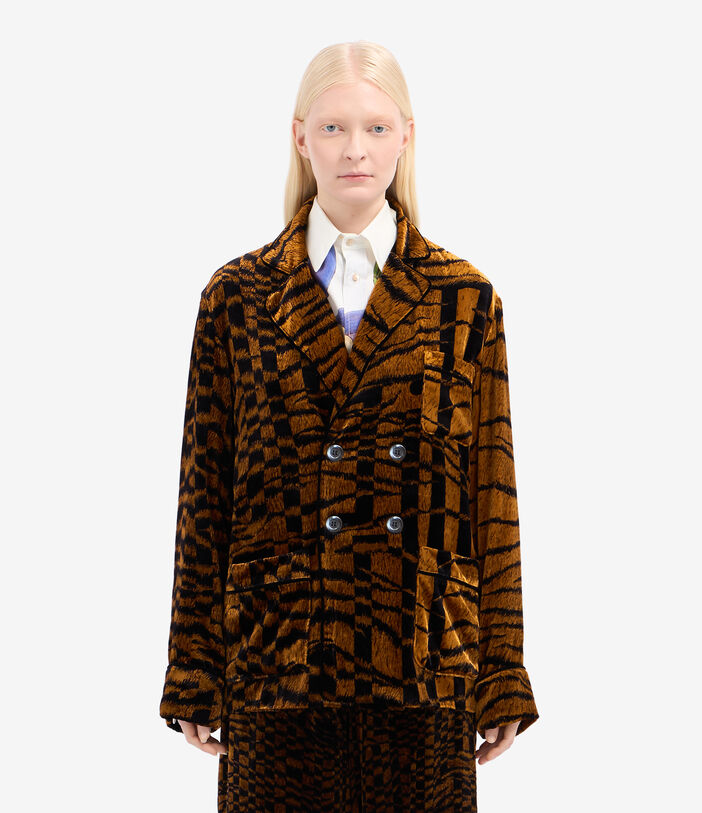 Pierre Louis Mascia KANPUR Jacket Viscose Silk Multicolor KANPURSGC11351VI516436101