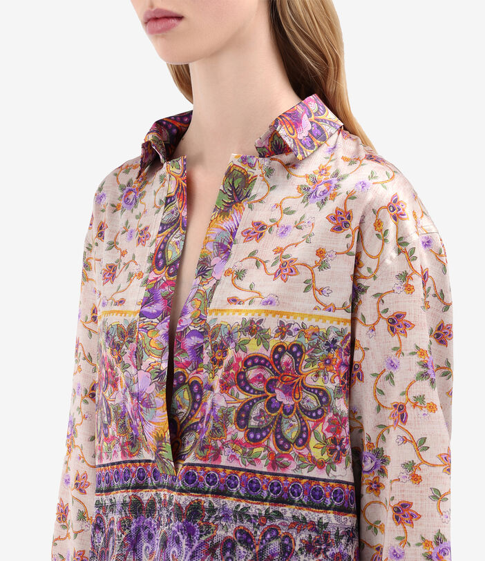 Pierre Louis Mascia ADASTRGUM Longsleeve Shirt Silk MULTICOLOR ADASTRGUMSCML12432SE514780101