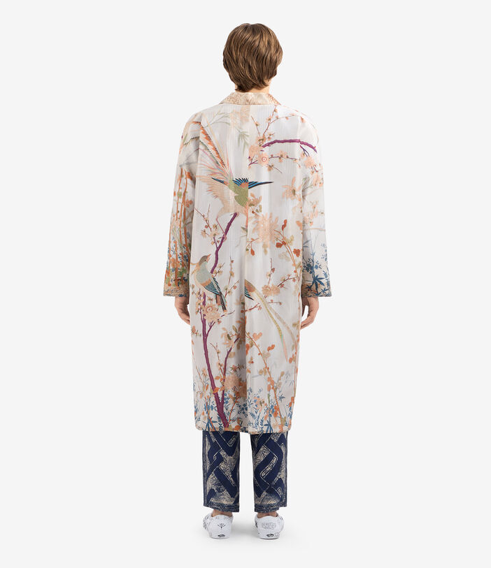 Pierre Louis Mascia ENEKAM Jacket/Raincoat Silk ECRU ENEKAMSPO12438SE514977101