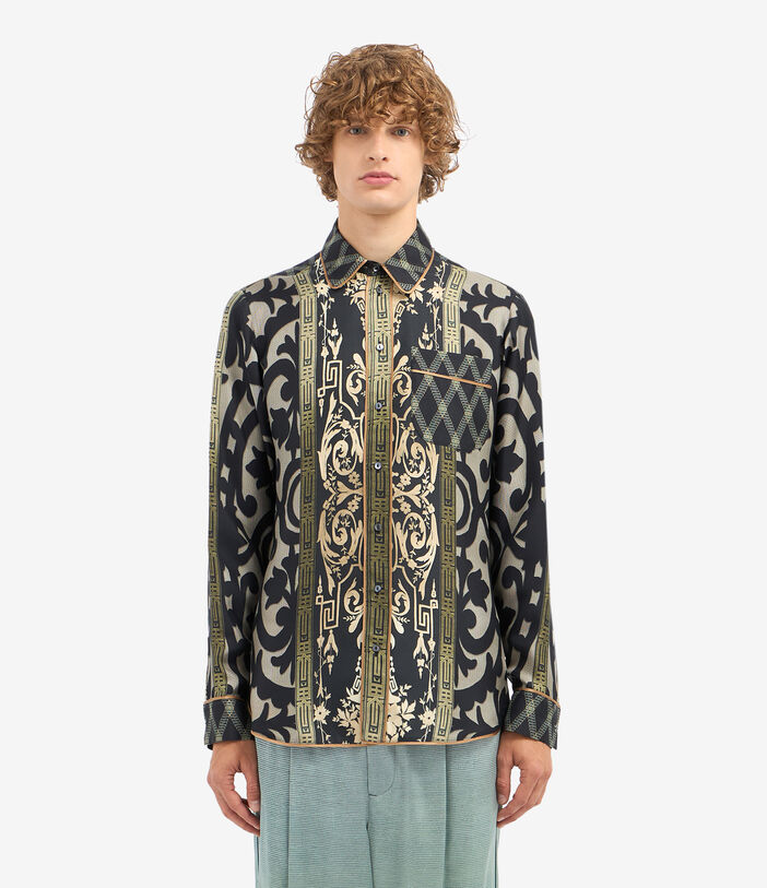 Pierre Louis Mascia ALOE Longsleeve Shirt Silk Pierre Louis Mascia ALOE Longsleeve Shirt Silk Multicolor ALOESCML10642SE516219101