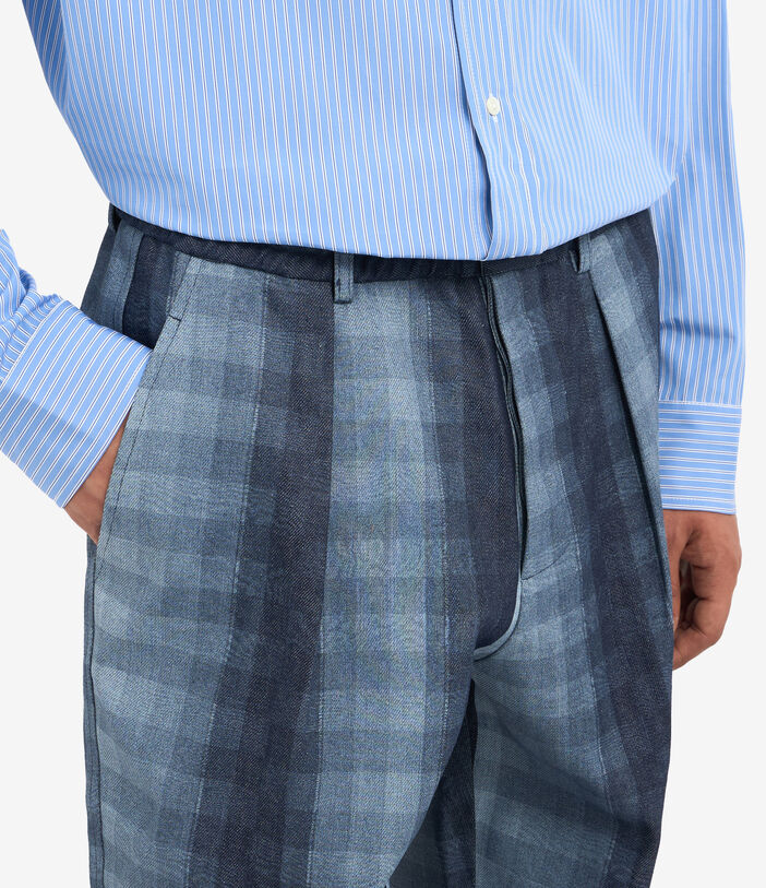 Pierre Louis Mascia SAVINOT Trousers Cotton Multicolor SAVINOTSPT11697CO139588102