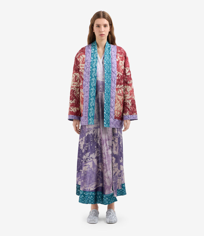 Pierre Louis Mascia ADANASTR Wrap Dress Silk LAVENDER ADANASTRSAB12153SE515000101