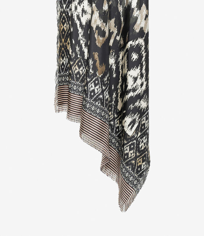 Pierre Louis Mascia ALOEUW Shawl Scarf Silk 135x195 Pierre Louis Mascia ALOEUW Shawl Scarf Silk 135x195 Multicolor ALOEUWSW135X195S4SE51563610118