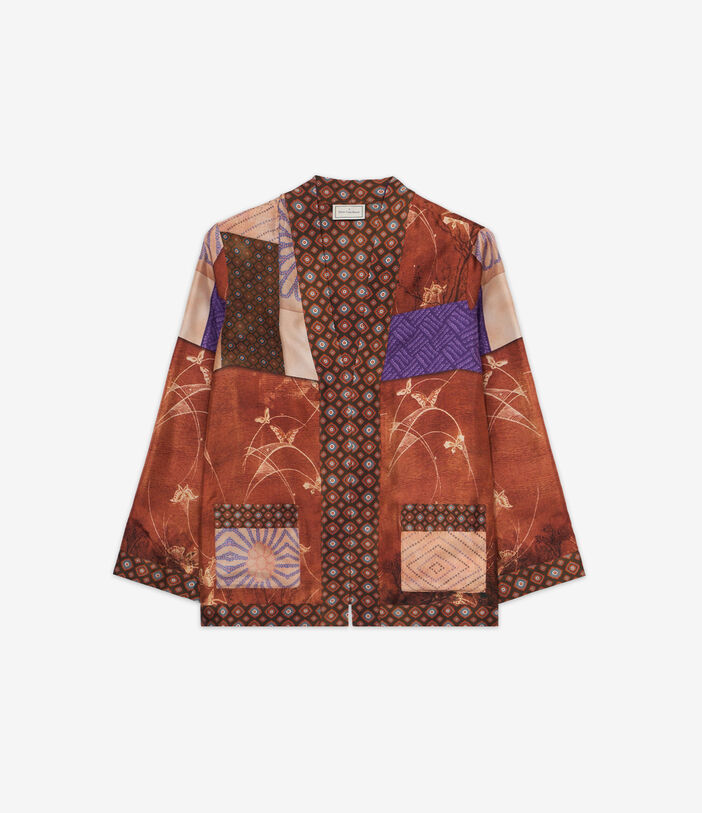 Pierre Louis Mascia ALOE Jacket Silk MULTICOLOR ALOEGC12045SE514910101