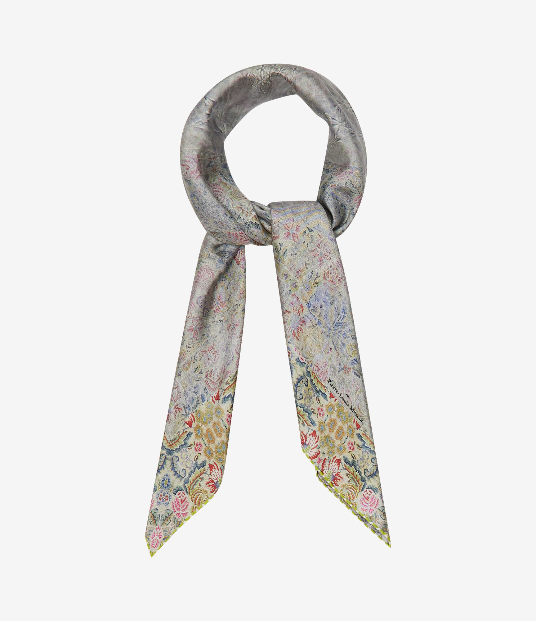 CIALDA Bandana Scarf Silk 90x90 in ARAZZO | Pierre-Louis Mascia®