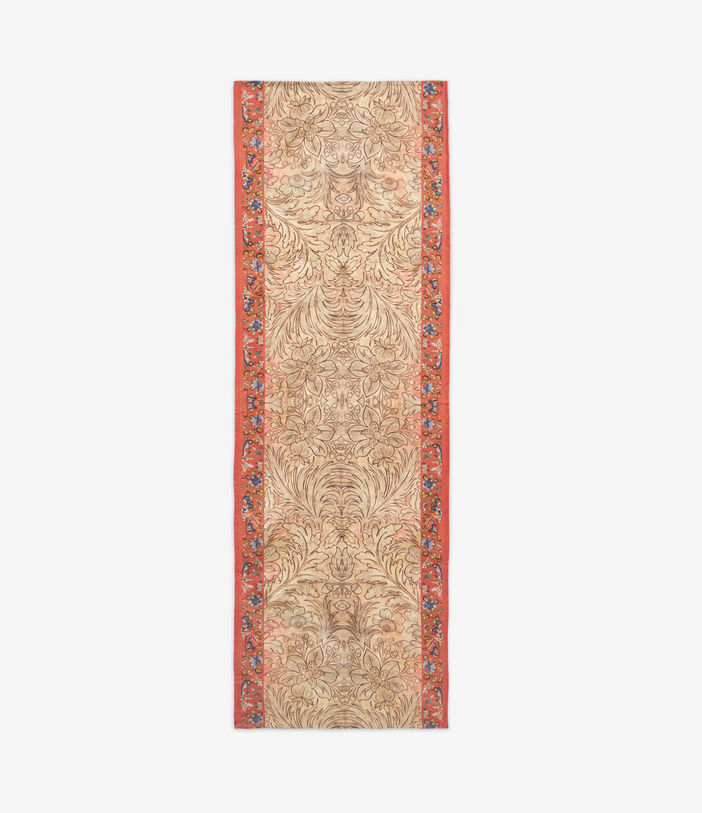 Pierre Louis Mascia CERBIATTOOTT Floral Table Runner Cotton 50x150 TERRACOTTA CERBIATTOOTTB050X150PACCO513165101