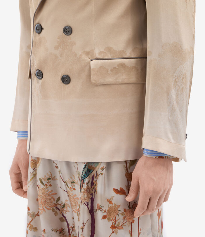 Pierre Louis Mascia ADASTRGUM Jacket Silk SAND ADASTRGUMSGC12226SE514923101