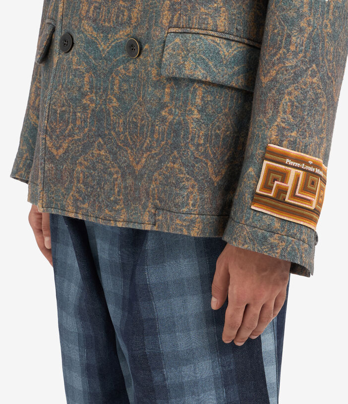 Pierre Louis Mascia CAKESC14 Jacket Wool Multicolor CAKESC14SGC12357WO139755101