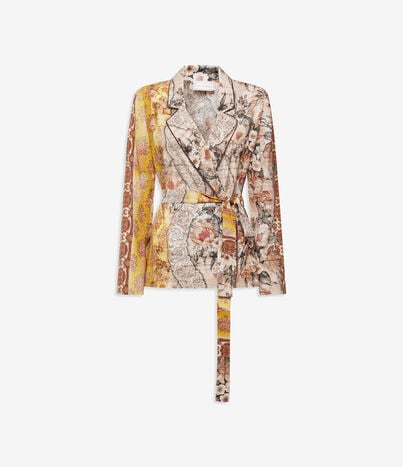 Pierre Louis Mascia ADANASTR Jacket Silk ARAZZO ADANASTRSVGC12183SE143926101