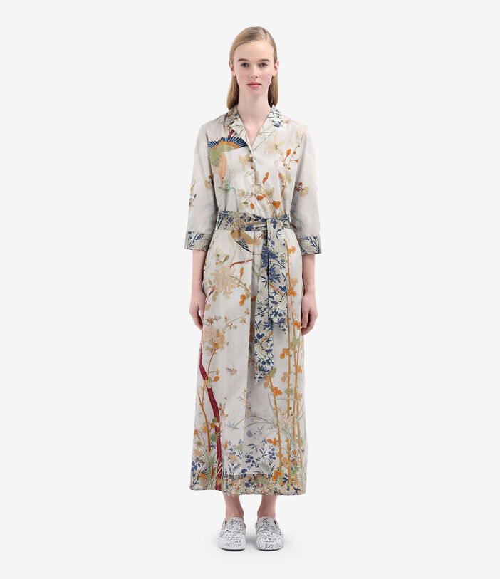 Pierre Louis Mascia DIOMEDE Shirt Dress Cotton ECRU DIOMEDESAB11899CO514889101