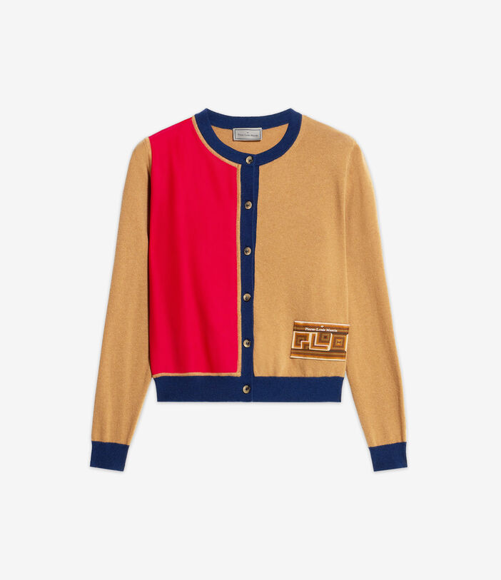 Pierre Louis Mascia TRICOT Cardigan Wool Cashmere Multicolor TRICOTCARPNB003WOCAMROSSO