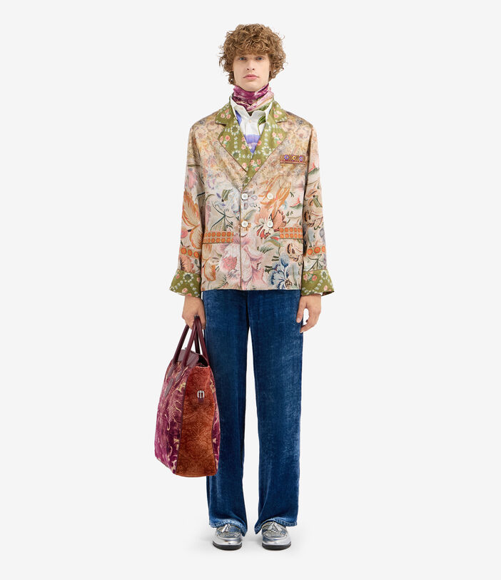 Pierre Louis Mascia MUTKA Jacket Silk ERBARIO MUTKASGC11351SE516402101