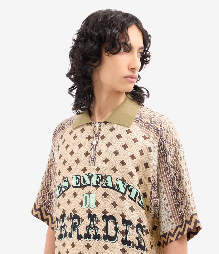 Pierre Louis Mascia ALOE Polo Shirt Silk SABBIA ALOESPO12563SE518169101