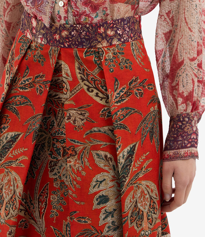 Pierre Louis Mascia SALATO Skirt Cotton SPICE RED SALATOSGO12360CO514868101