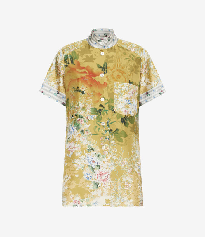 Pierre Louis Mascia CIALDA Shortsleeve Shirt Silk Pierre Louis Mascia CIALDA Shortsleeve Shirt Silk Multicolor CIALDASCMC12175SE511851101