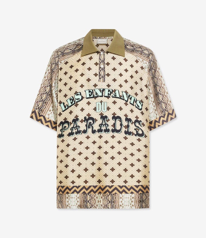 Pierre Louis Mascia ALOE Polo Shirt Silk SABBIA ALOESPO12563SE518169101