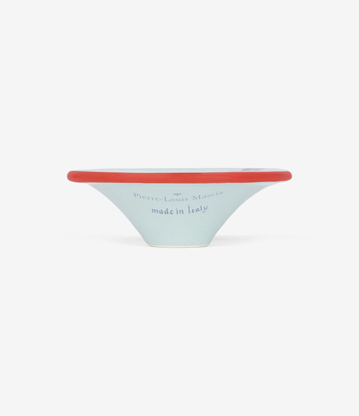 Pierre Louis Mascia PLATE Floral Plate Ceramic/Earthenware LIGHT BLUE PLATEAP19CRMAZZURRO