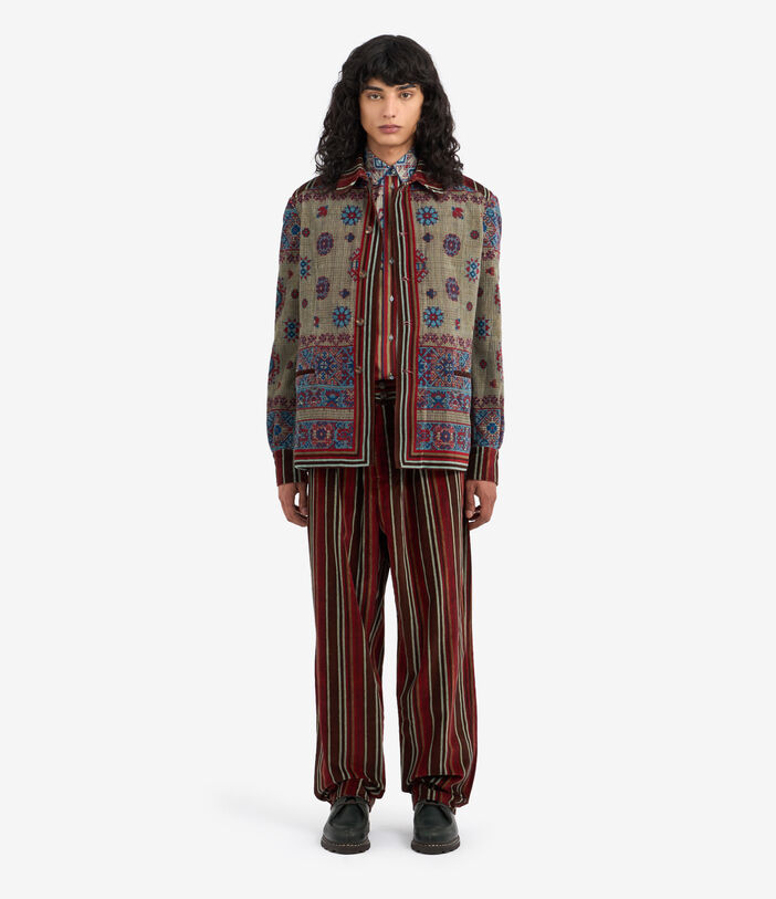 Pierre Louis Mascia TESLABIO Longsleeve Shirt Cotton Multicolor TESLABIOSCML12317CO513218101
