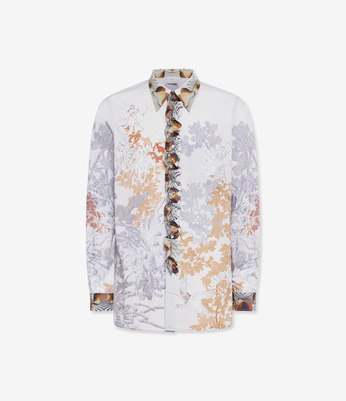 Pierre Louis Mascia DIOMEDE Longsleeve Shirt Cotton LOTO BIANCO DIOMEDESCML12813CO518210101