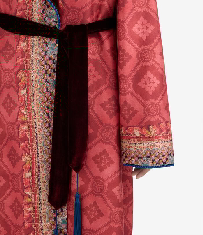 Pierre Louis Mascia ENDOKA Dressing Gown Silk Pierre Louis Mascia ENDOKA Dressing Gown Silk Multicolor ENDOKAVT12648SE516545101