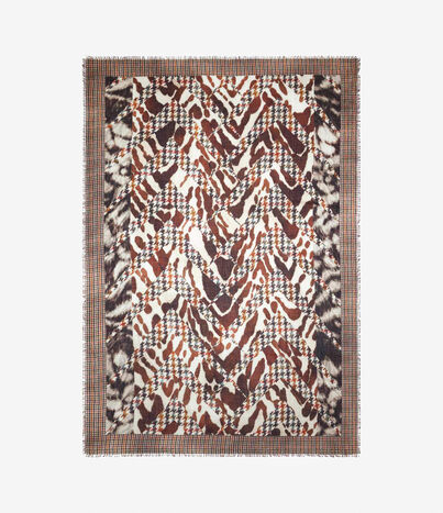 Pierre Louis Mascia EUCLIDE Shawl Scarf Cashmere 135x195 Multicolor EUCLIDES135X195SWS51563510121