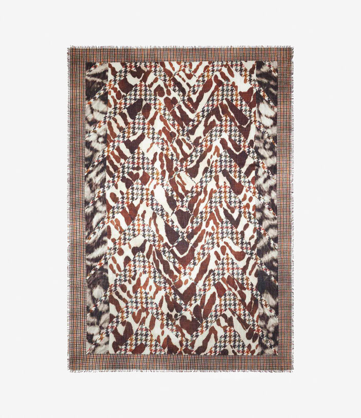 Pierre Louis Mascia EUCLIDE Shawl Scarf Cashmere 135x195 Pierre Louis Mascia EUCLIDE Shawl Scarf Cashmere 135x195 Multicolor EUCLIDES135X195SWS51563510121