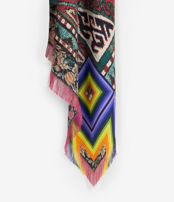 Pierre Louis Mascia ALOEUW Shawl Scarf Silk 135x195 Pierre Louis Mascia ALOEUW Shawl Scarf Silk 135x195 Multicolor ALOEUWSW135X195S4SE51231610118