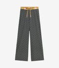 Pierre Louis Mascia ADANASTR Palazzo Trousers Silk Pierre Louis Mascia ADANASTR Palazzo Trousers Silk Multicolor ADANASTRSVPT11094SE122471101