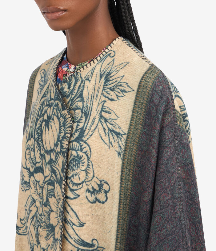 Pierre Louis Mascia PANCAKE Kimono Wool Pierre Louis Mascia PANCAKE Kimono Wool Multicolor PANCAKESKM12254WO513425101