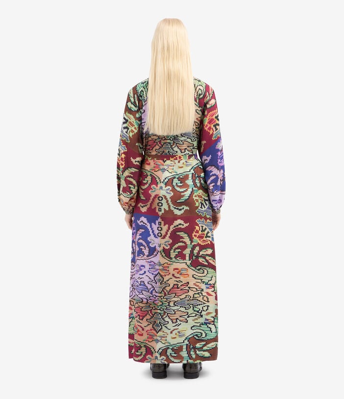 Pierre Louis Mascia ALOE Shirt Dress Silk Pierre Louis Mascia ALOE Shirt Dress Silk Multicolor ALOESAB11524SE516370101