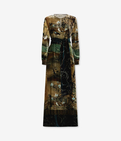 Pierre Louis Mascia KANPUR Dress Viscose Silk RAMAGE DI CANNELLA KANPURSAB12943VI519549101