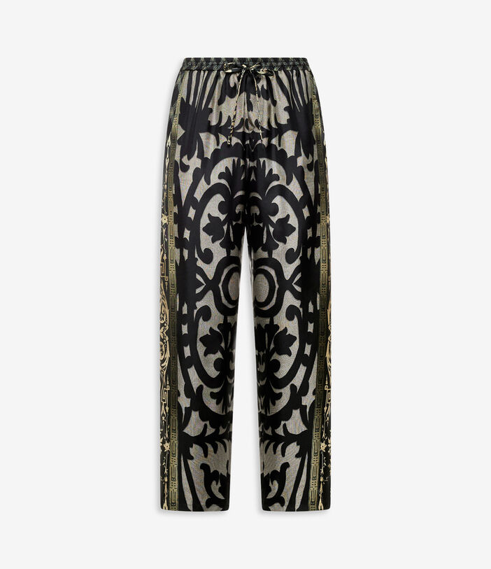 Pierre Louis Mascia ALOE Trousers Silk Pierre Louis Mascia ALOE Trousers Silk BISANZIO ALOESPT10959SE516274101