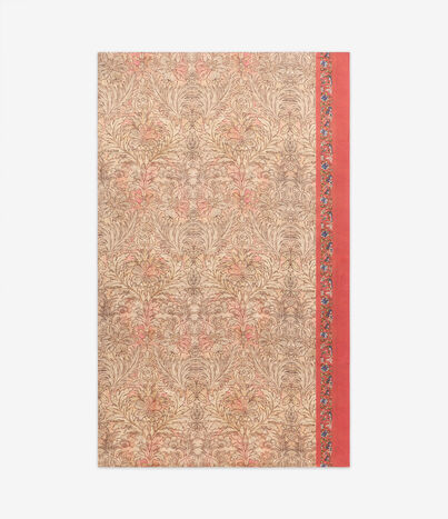 Pierre Louis Mascia CERBIATTOOTT Floral Tablecloth Cotton 210x350 TERRACOTTA CERBIATTOOTTB210X350PACCO512904101