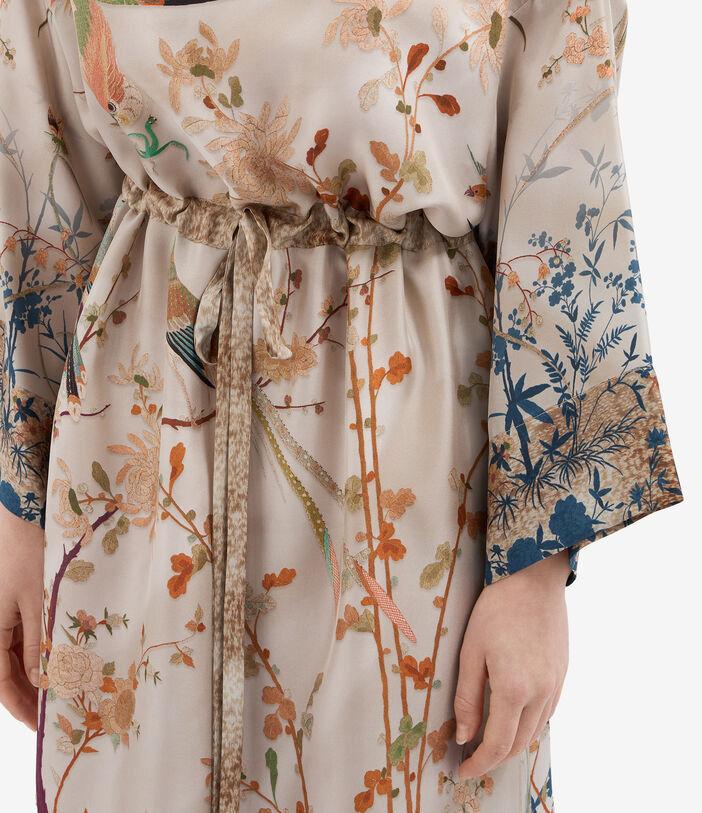 Pierre Louis Mascia ALOE Dress Silk ECRU ALOESAB12178SE514929101