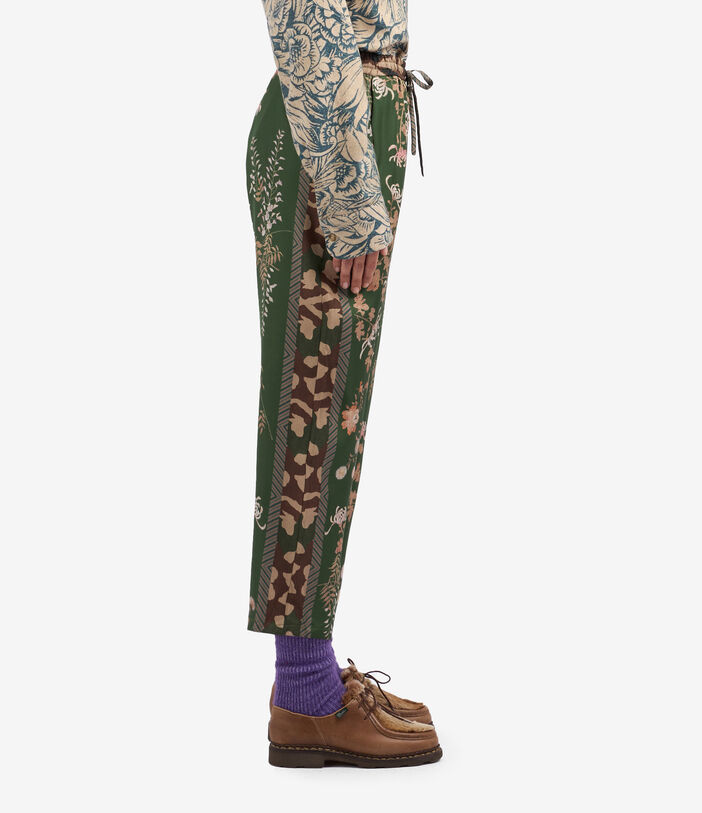 Pierre Louis Mascia ALOE Trousers Silk Pierre Louis Mascia ALOE Trousers Silk Multicolor ALOESPT10959SE513268101