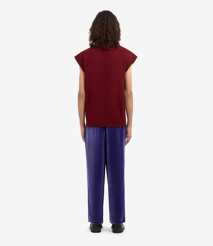 Pierre Louis Mascia TRICOT Gilet Wool Cashmere Multicolor TRICOTGLPNB002WOVINVIOLA