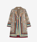 Pierre Louis Mascia ALOE Coat Silk MULTICOLOR ALOESCPT12107SE514796101