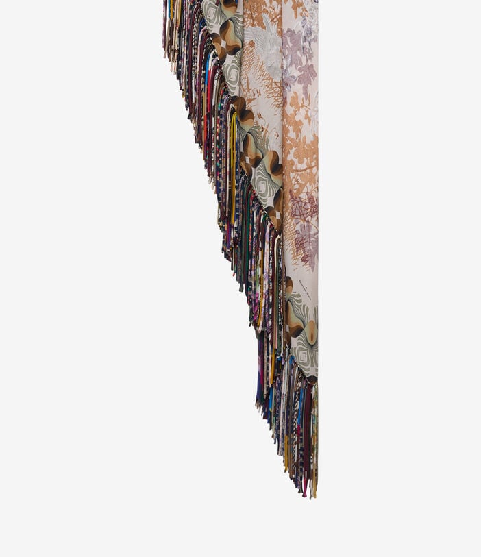 Pierre Louis Mascia ALOEUW Scarf Silk 135x135 LOTO BIANCO ALOEUWSW135X135MSTSE517310101