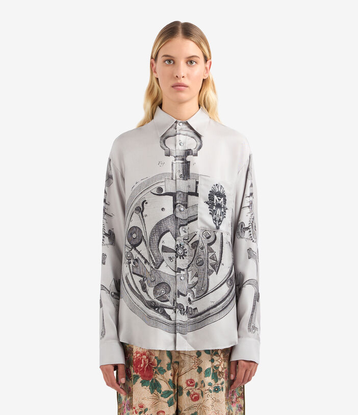 Pierre Louis Mascia ALOEGOTS Longsleeve Shirt Silk Multicolor ALOEGOTSSCML10643SE512525101
