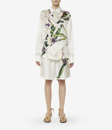 ALOEGOTS Longsleeve Shirt Silk Shirts & Blouses in Multicolor 