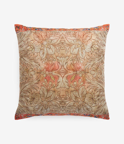 Pierre Louis Mascia PRIMULA Floral Cushion Cotton Linen 90x90 Multicolor PRIMULAS040X040CU065CO512839101