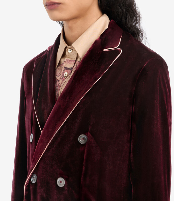 Pierre Louis Mascia KANPUR Jacket Viscose Silk BORDEAUX KANPURUGC12386VIBORDEAUX